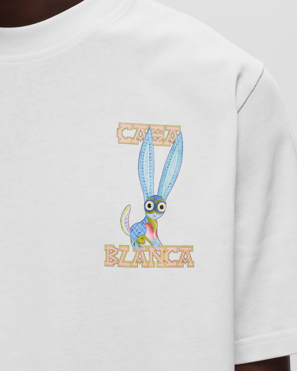 Casablanca Souvenir Printed T-Shirt White | BSTN Store