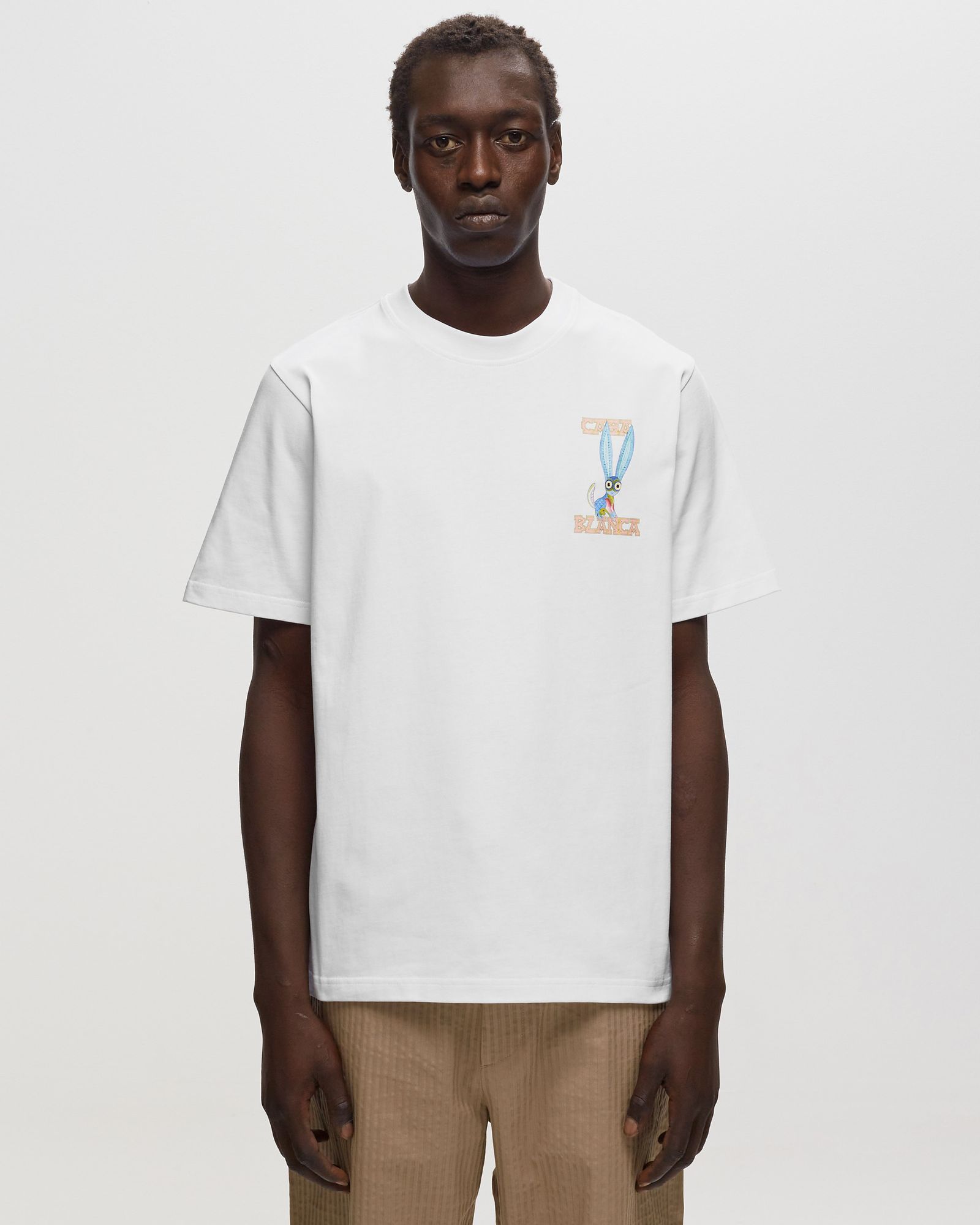 Casablanca Souvenir Printed T-Shirt White | BSTN Store