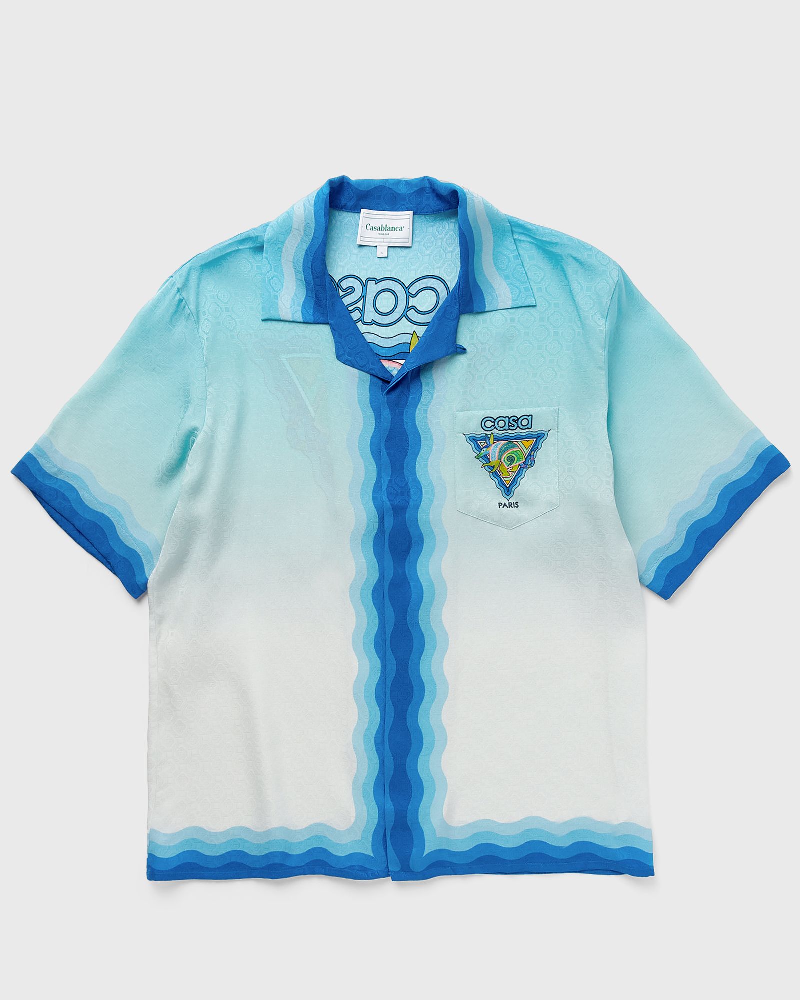 Cuban Collar Short Sleeve Shirt