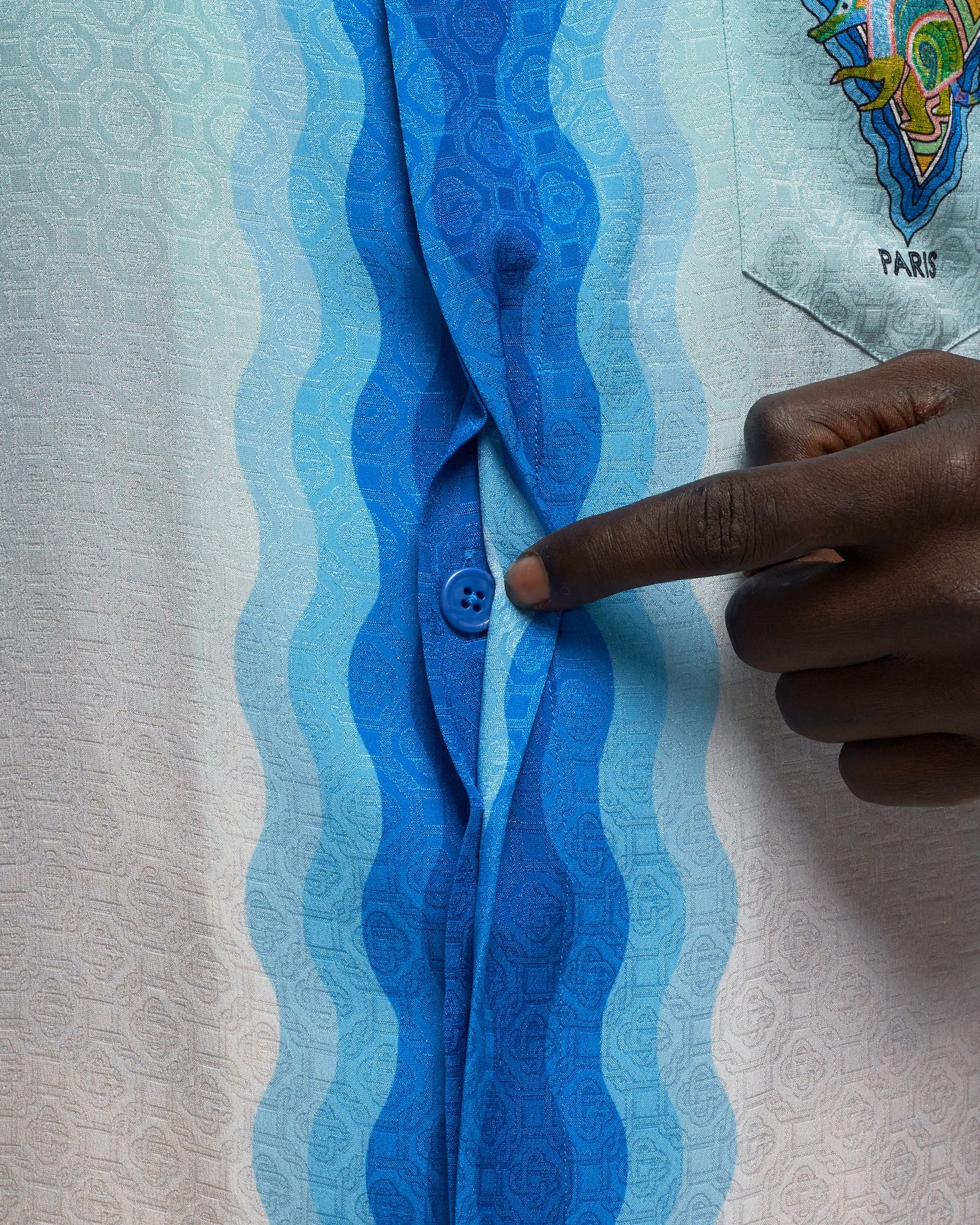 Cuban Collar Short Sleeve Shirt