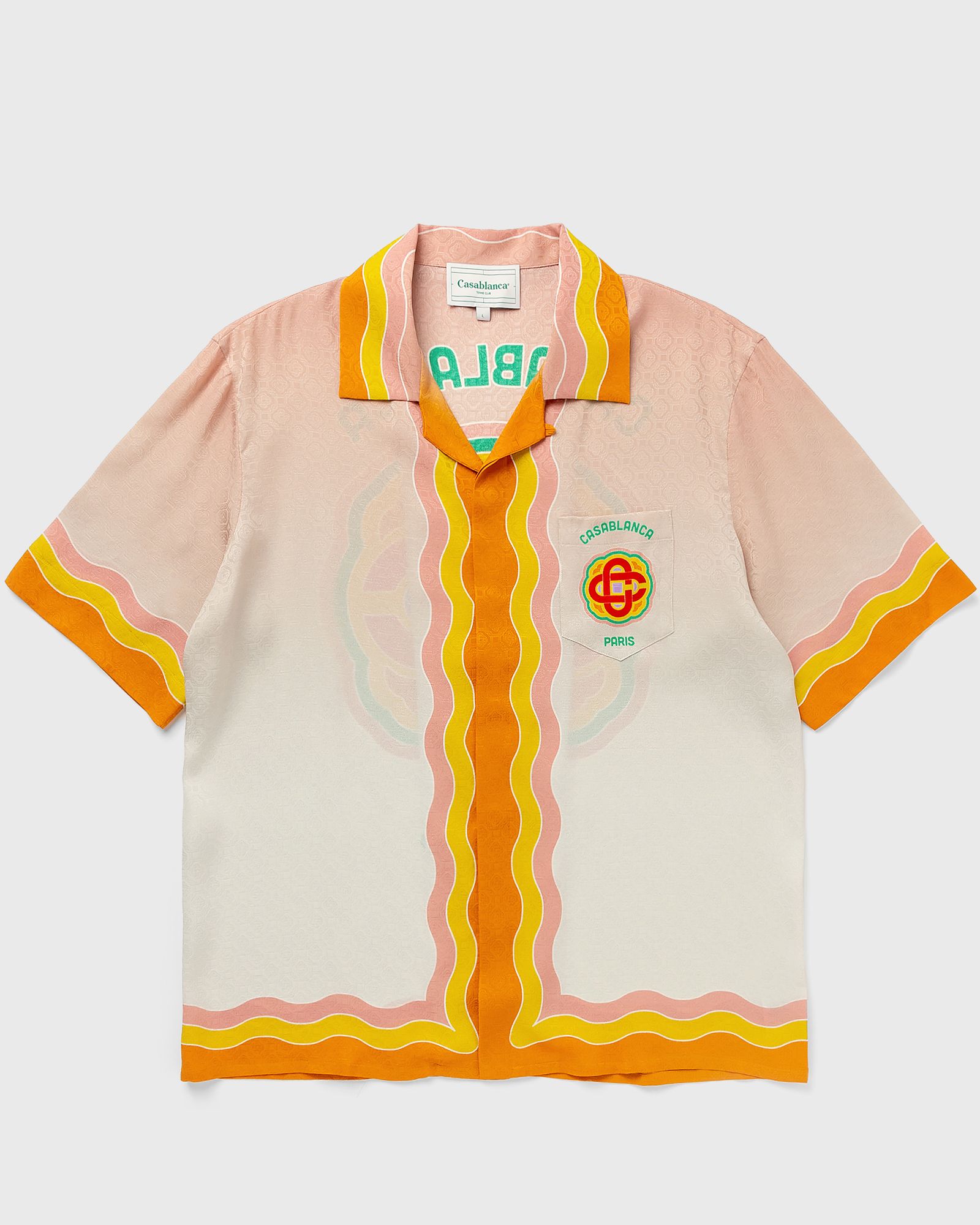 Cuban Collar Short Sleeve Shirt