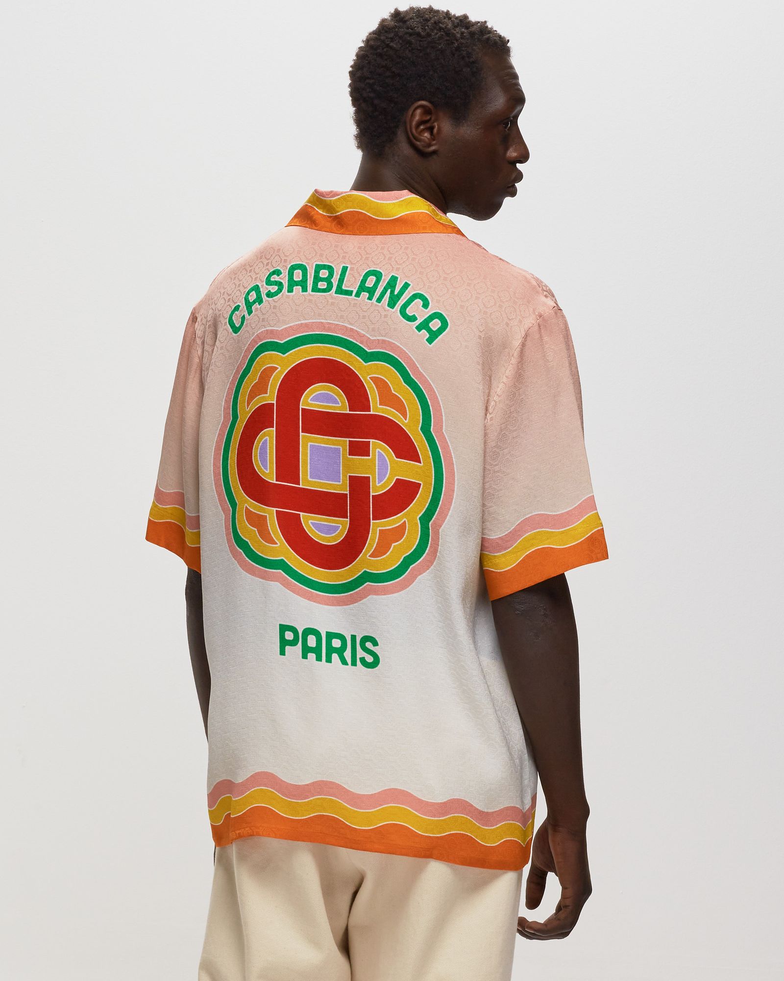 Cuban Collar Short Sleeve Shirt