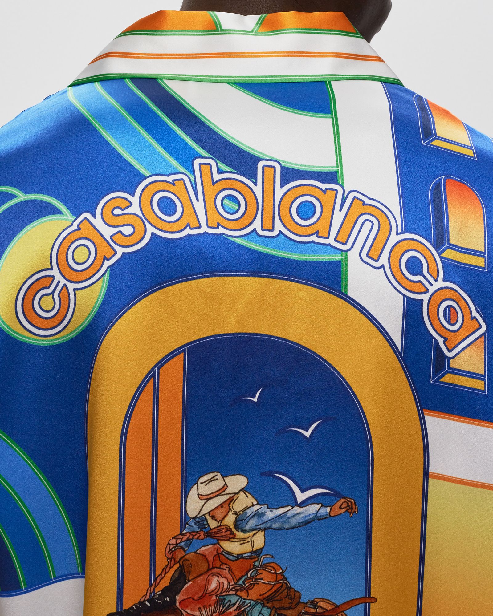 Cuban Collar Short Sleeve Shirt