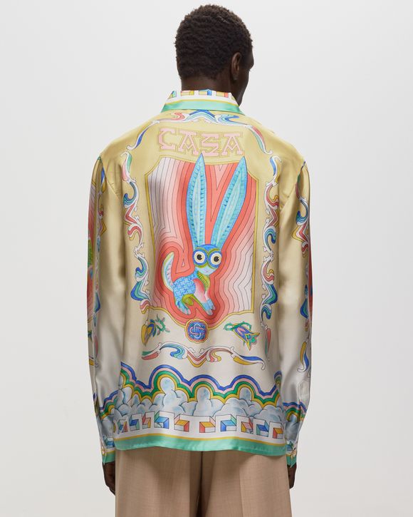 Cuban Collar Long Sleeve Shirt