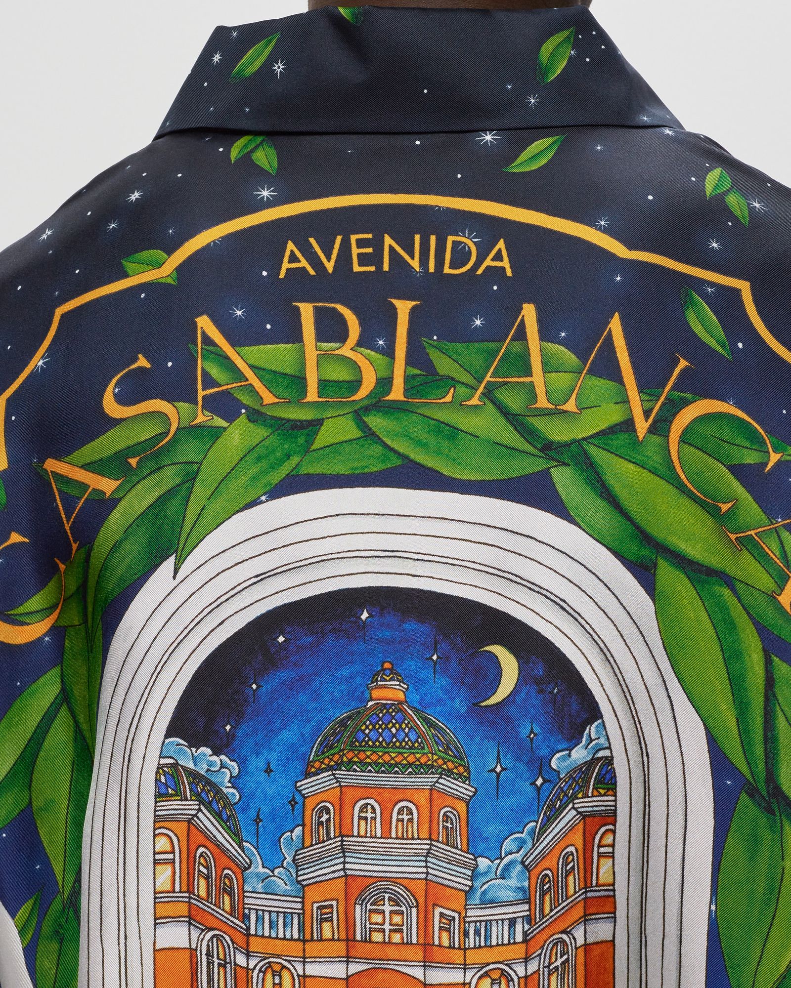 Cuban Collar Long Sleeve Shirt