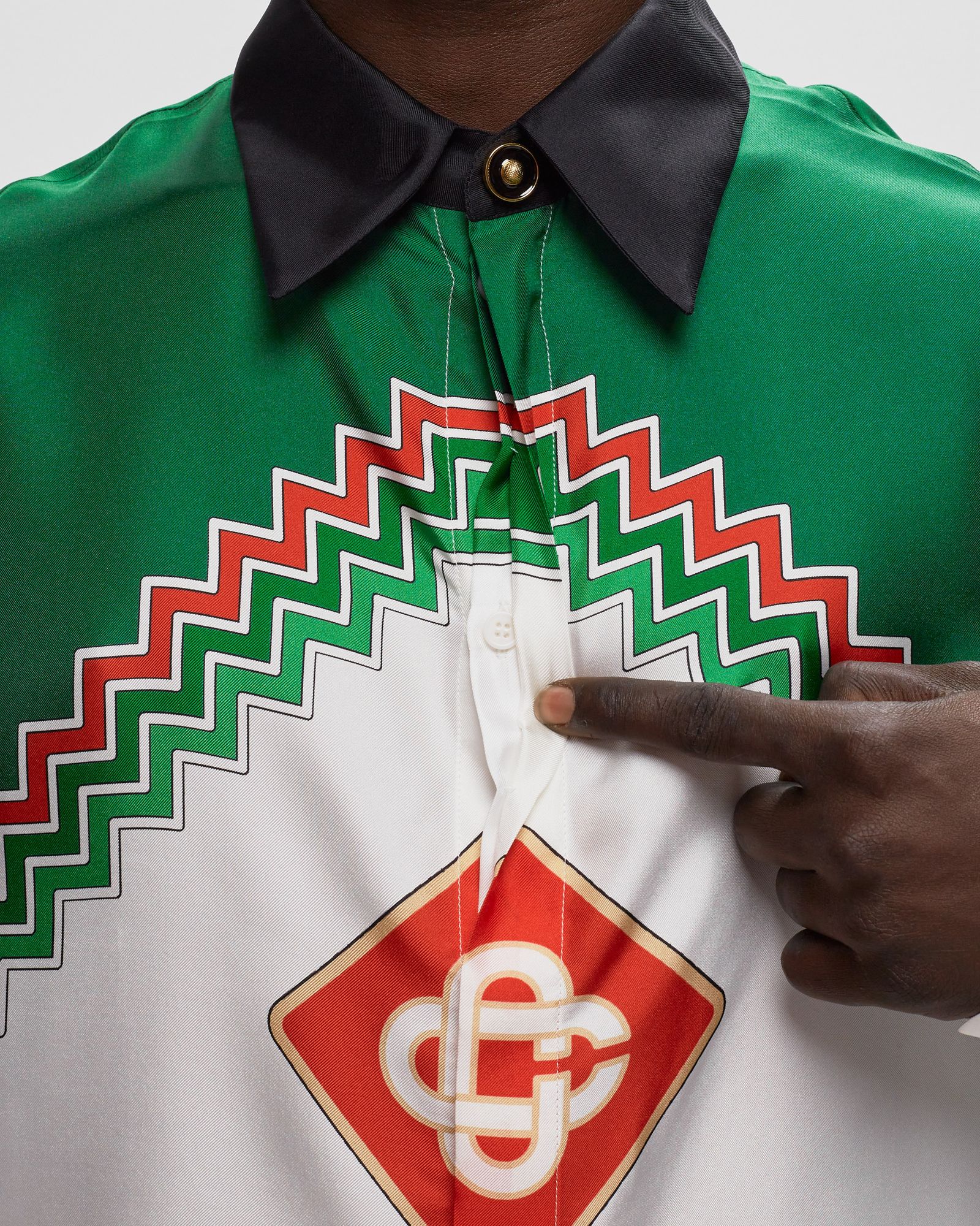 Long Sleeve Silk Shirt