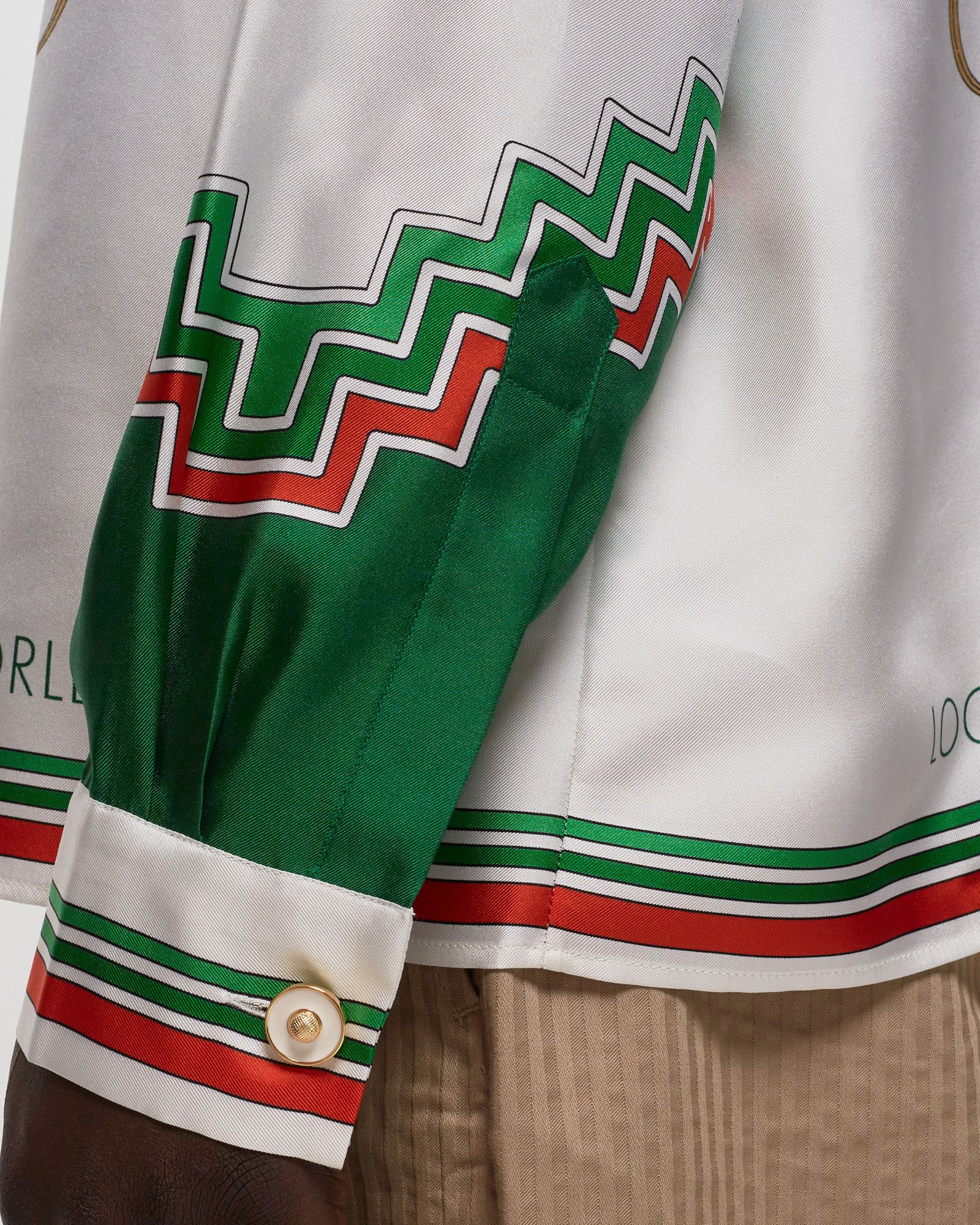 Long Sleeve Silk Shirt