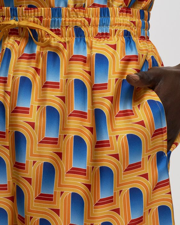 Silk Shorts With Drawstrings