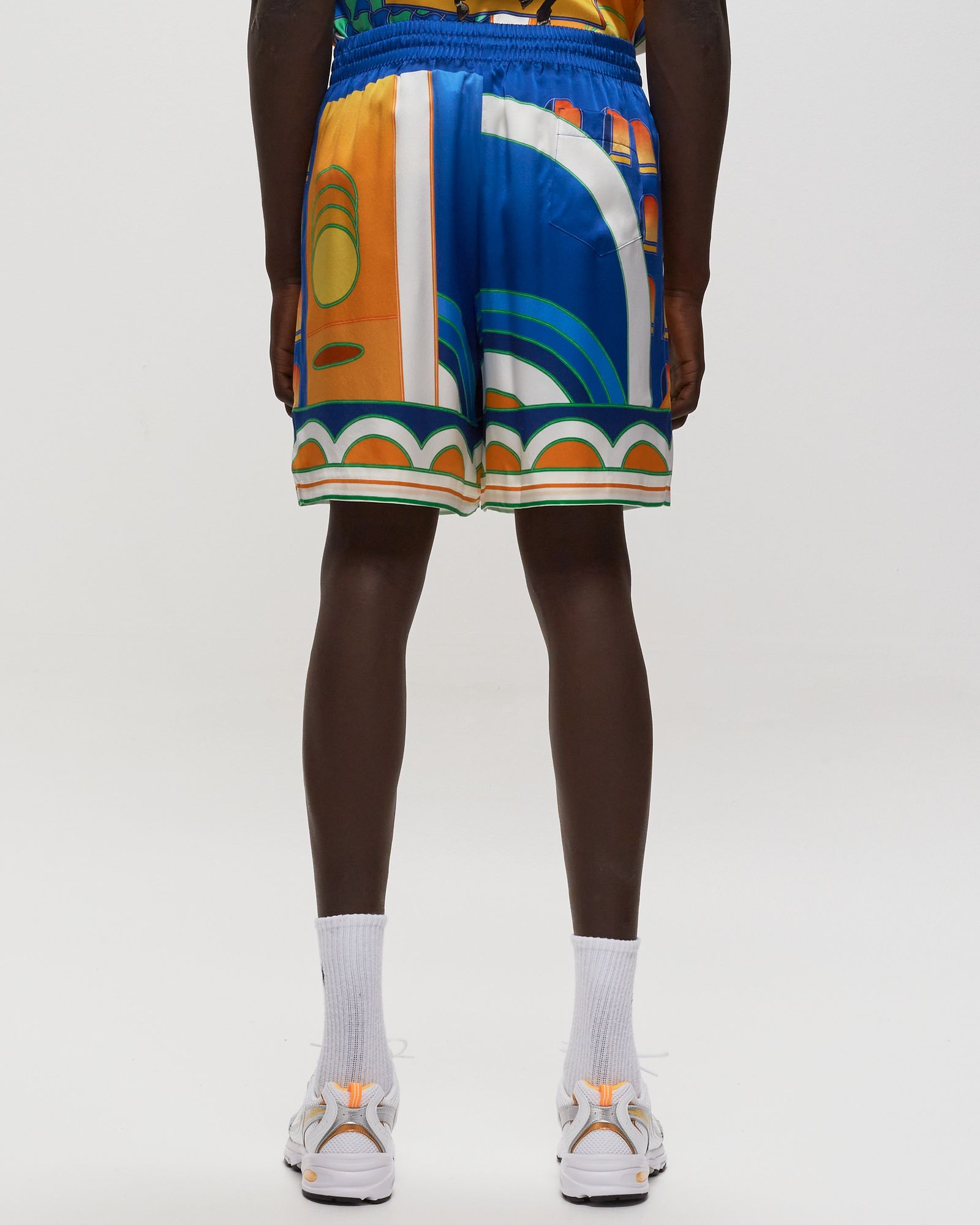 Silk Shorts With Drawstrings