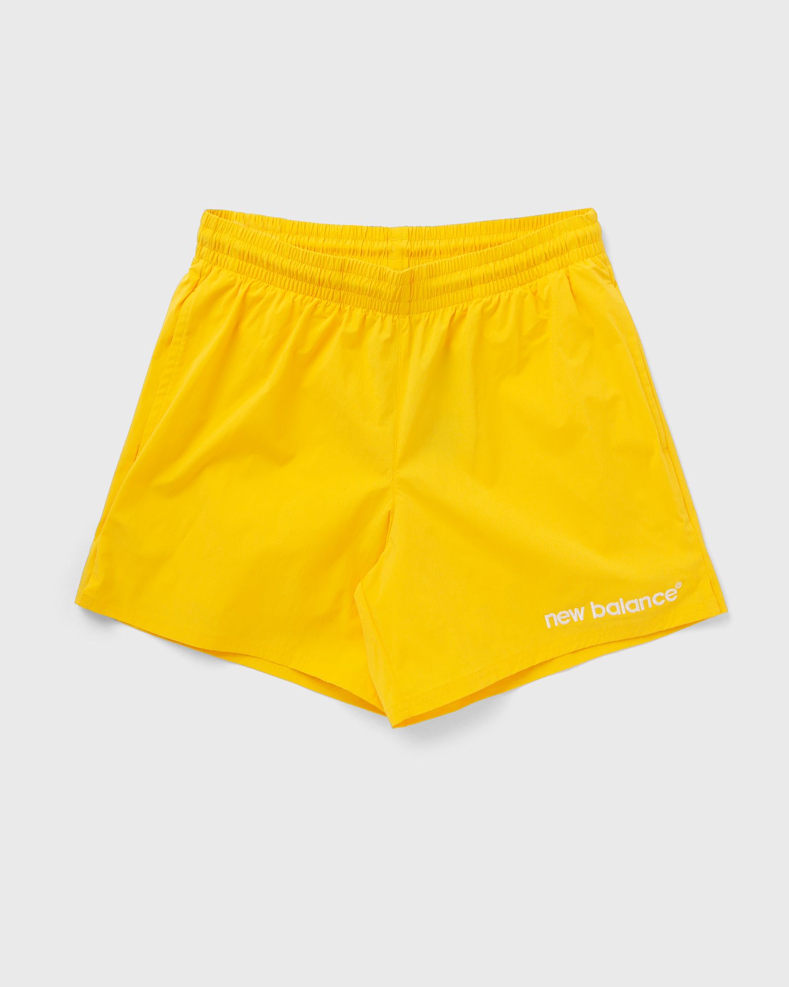 New Balance - archive stretch woven short men sport & team shorts yellow in größe:xl