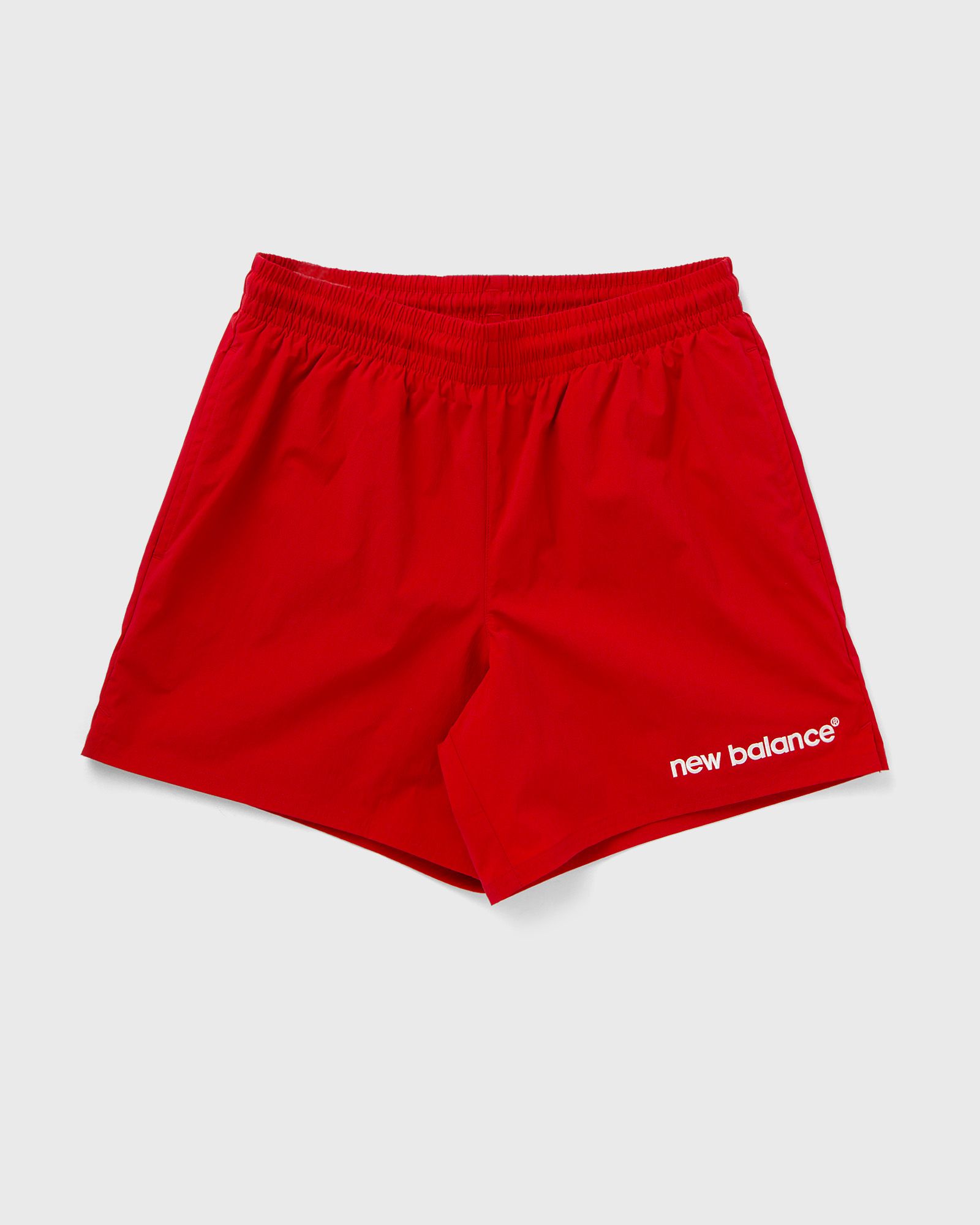 New Balance - archive stretch woven short men sport & team shorts red in größe:xl