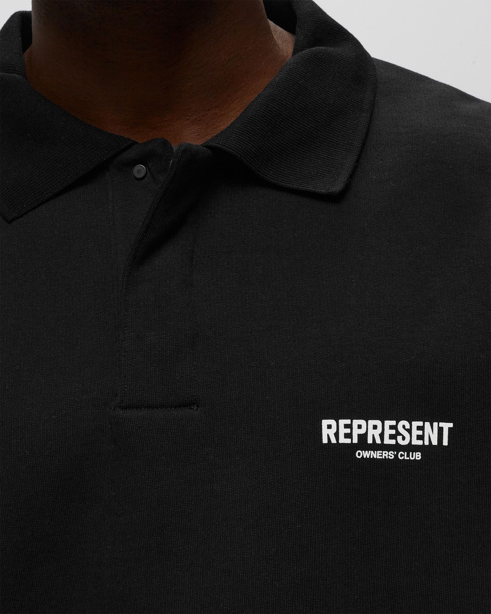 REPRESENT OWNERS CLUB LS POLO SWEAT
