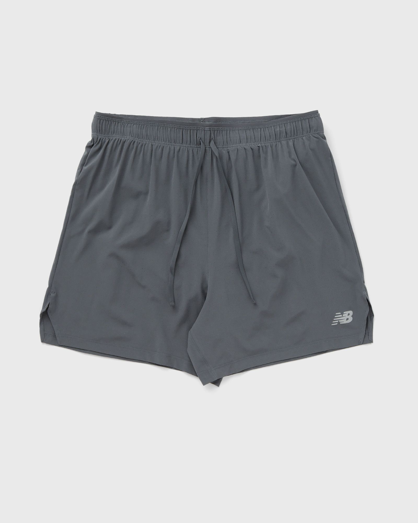 New Balance - "rc seamless short 5 "" men sport & team shorts grey in größe:xxl