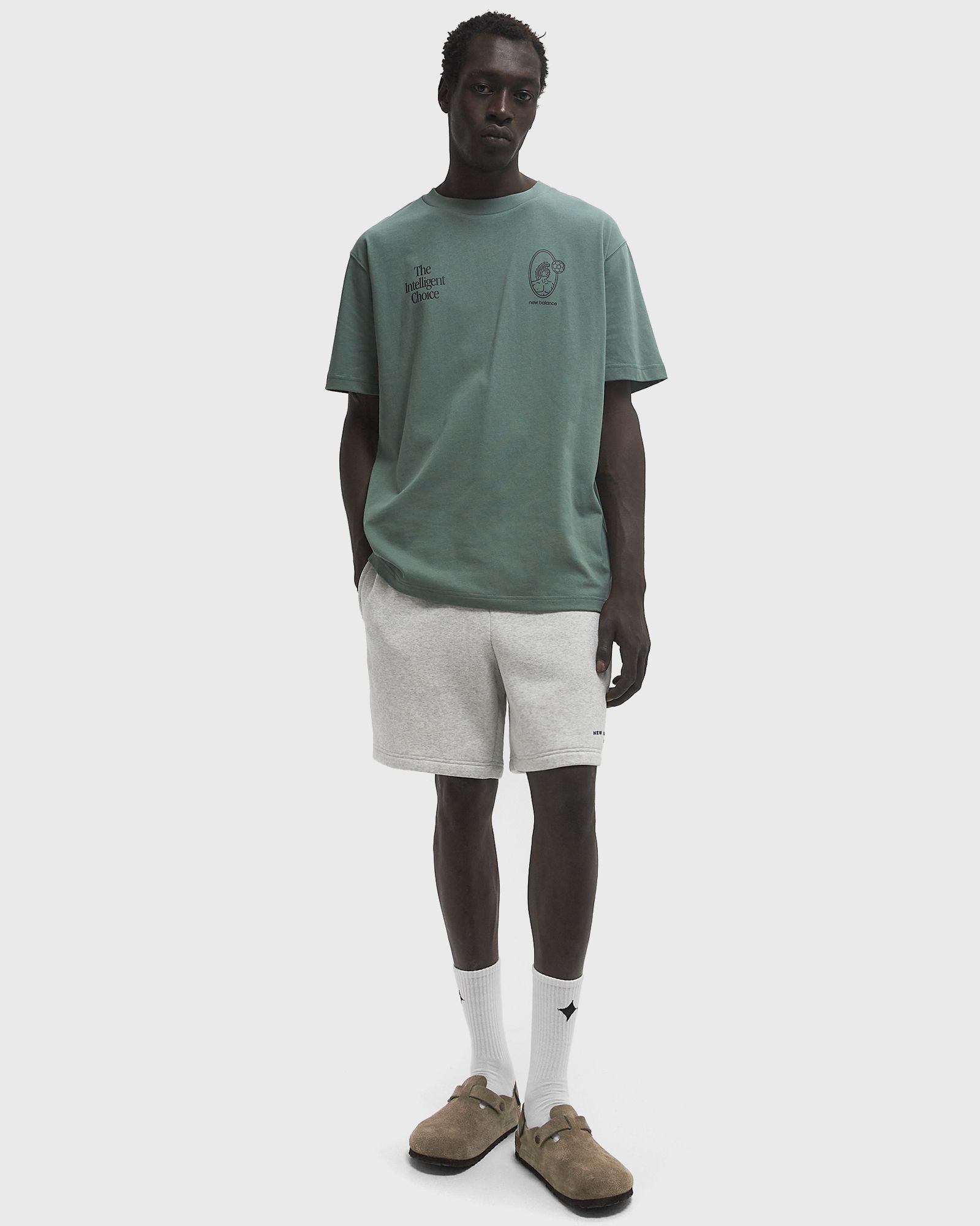 Reimagined Fleece Graphic Short 7"