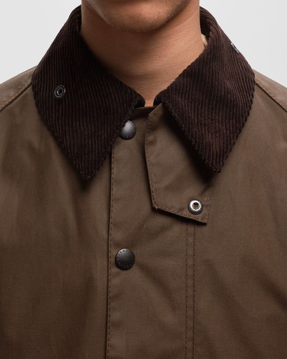 Barbour best sale jacket brown