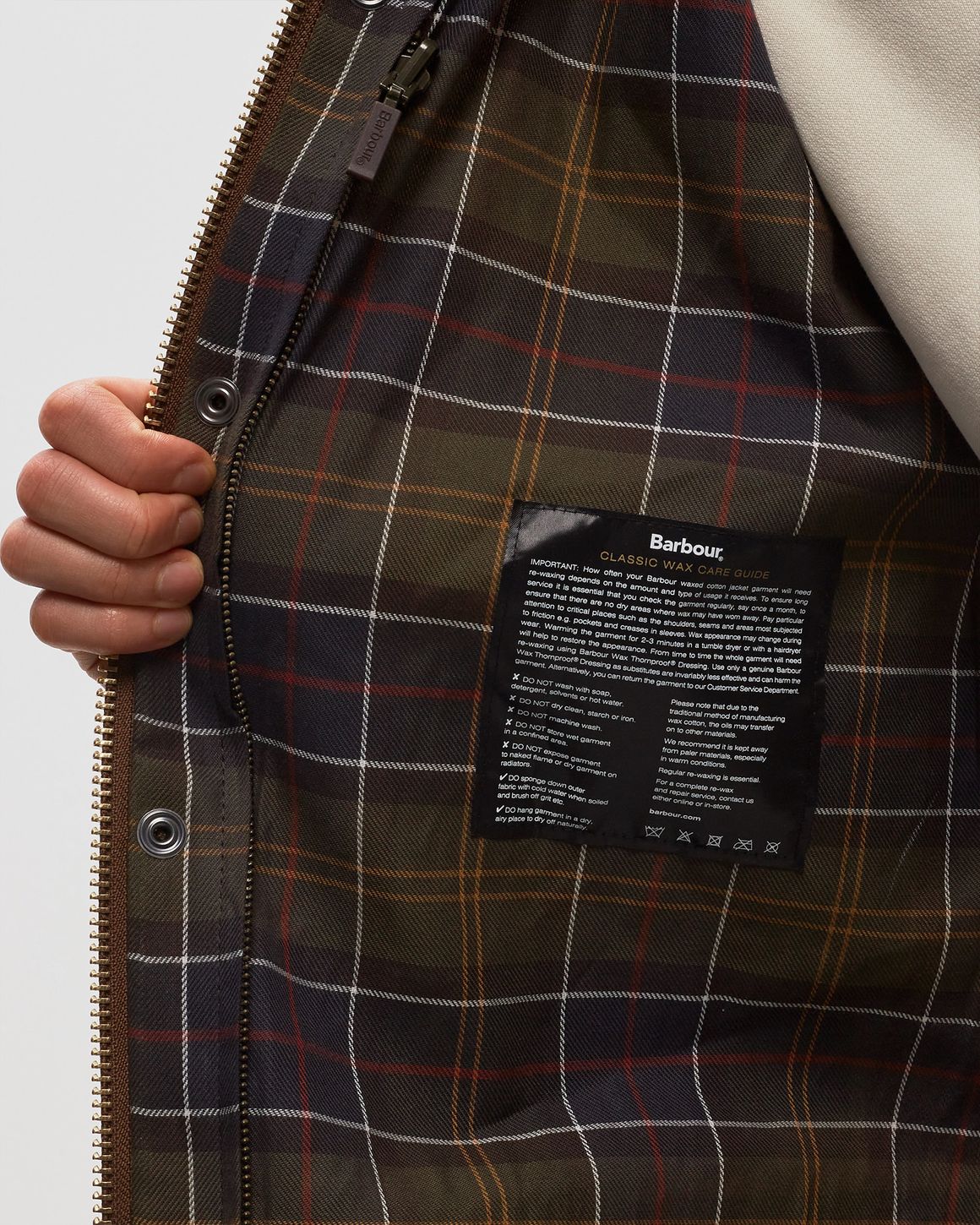 Barbour Beaufort Wax Jacket Brown BSTN Store