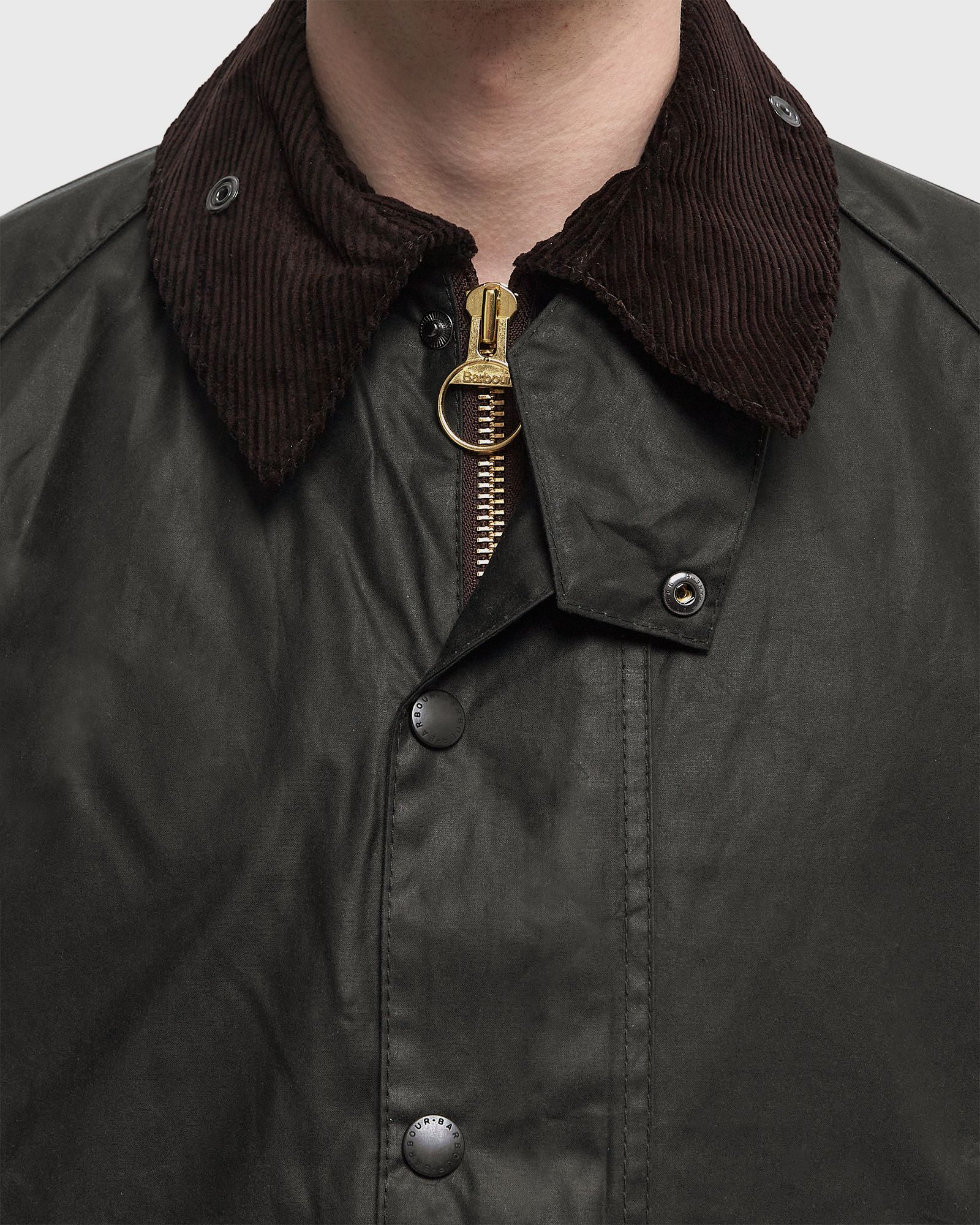 Barbour Beaufort Wax Jacket Black | BSTN Store