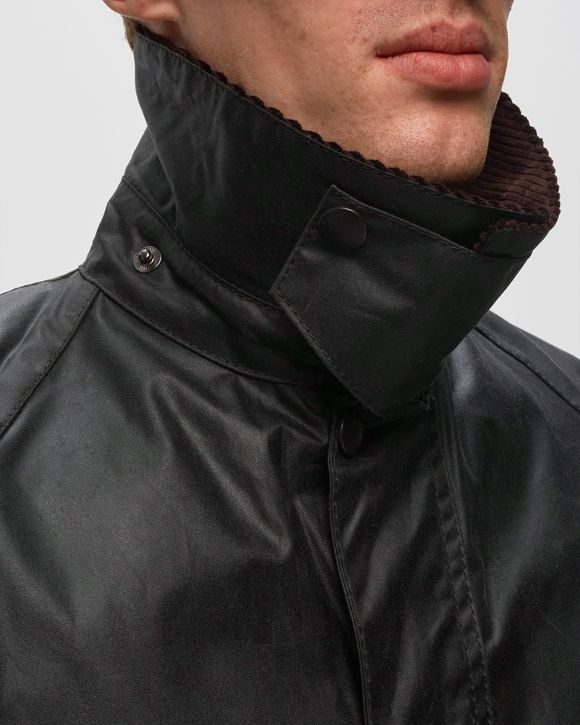 Barbour Bedale Wax Jacket Black | BSTN Store