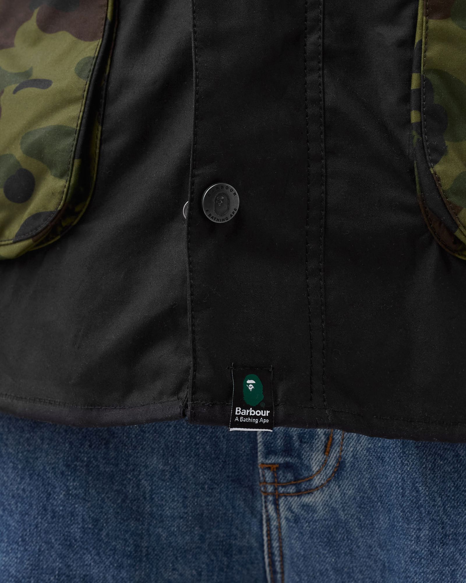 Barbour x Bape Camo Bedale Jacket