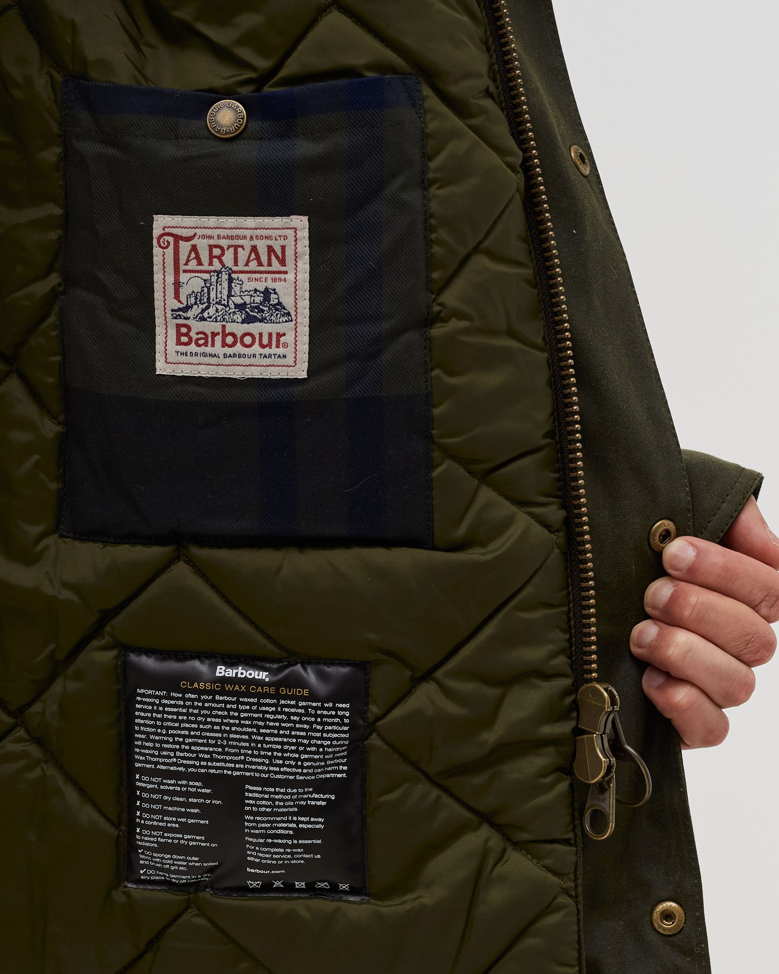 Barbour White Label Winter Beda Wx