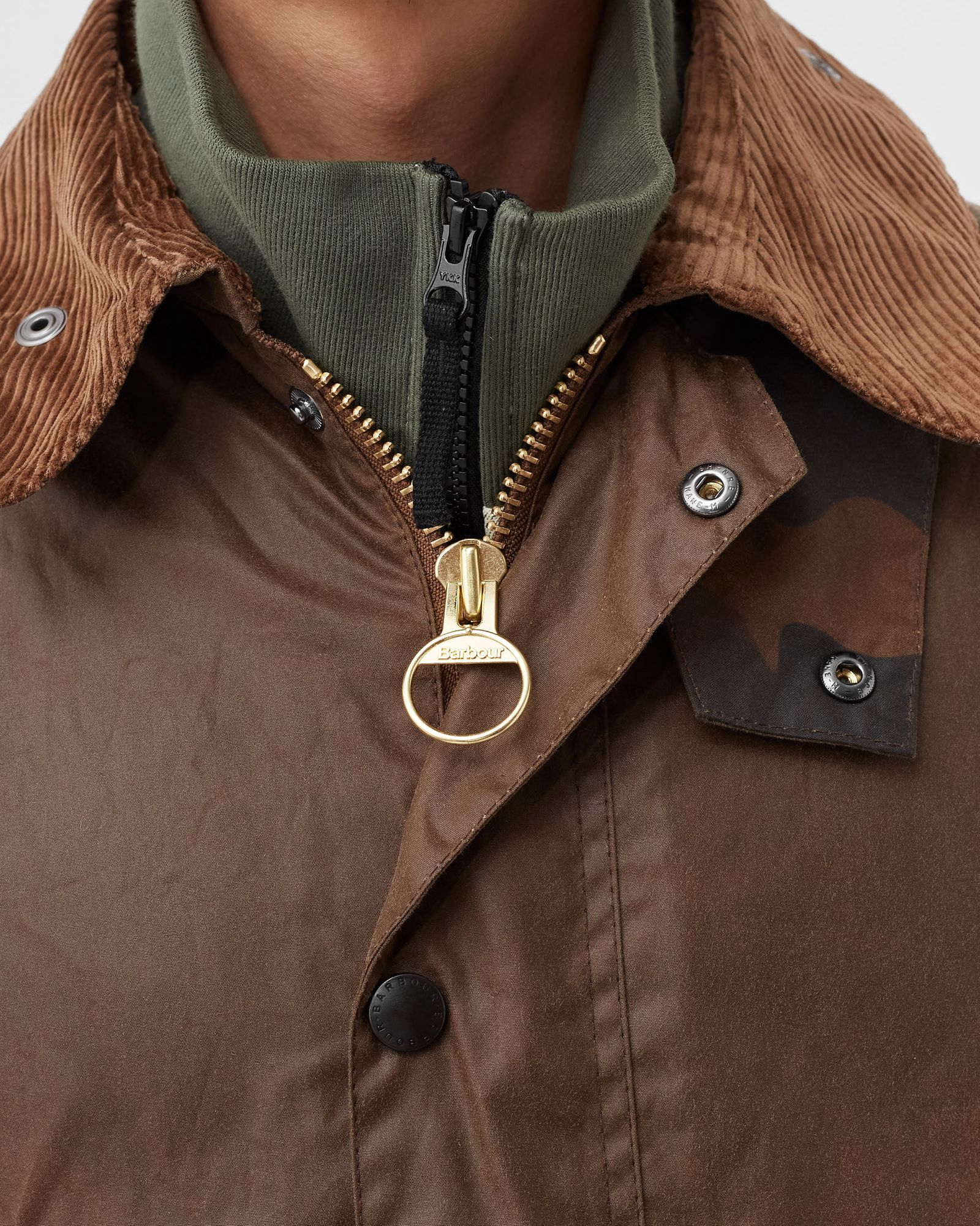 SL BEDALE CAMO WAX JACKET