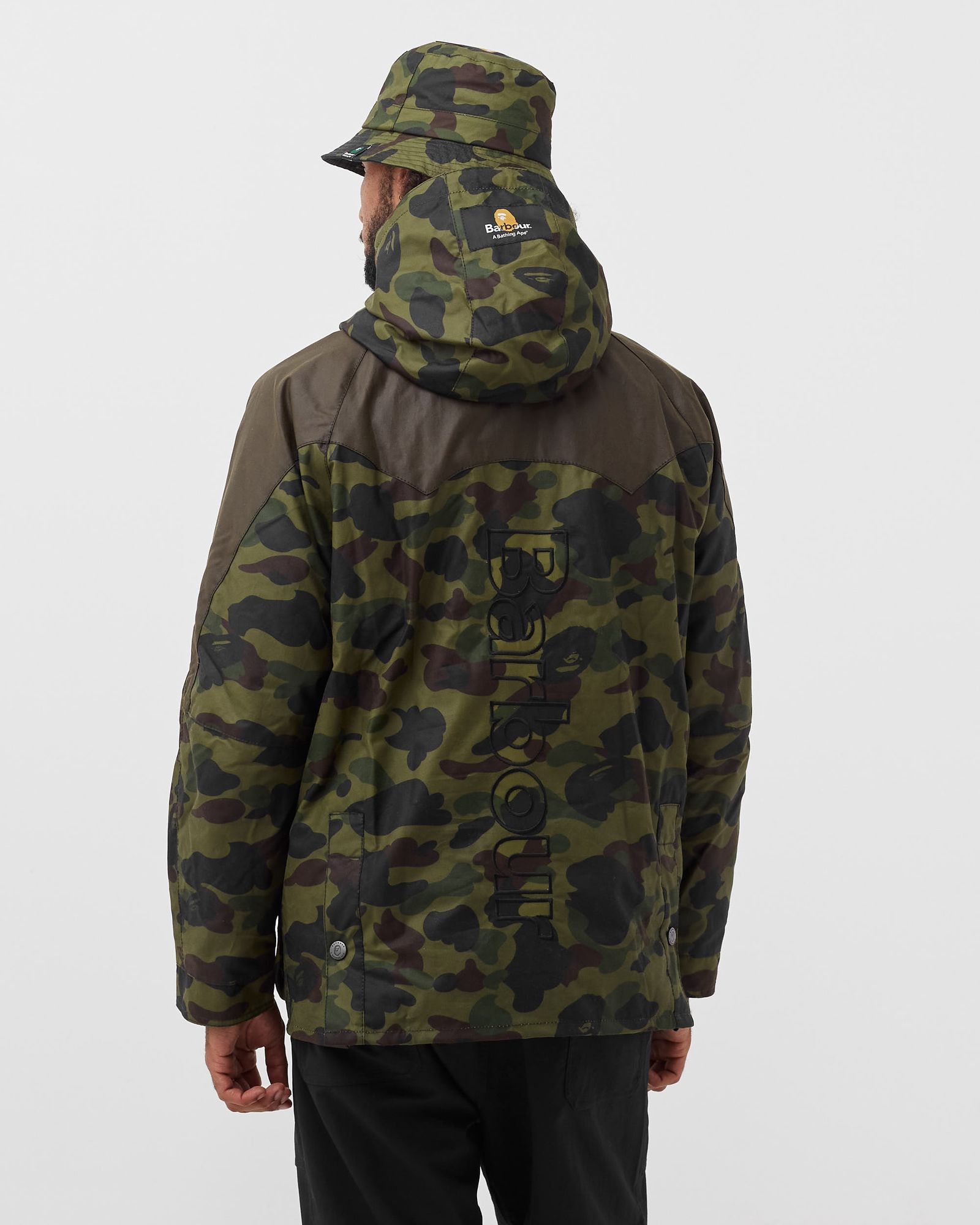 Barbour Barbour x Bape Camo Bedale Snowboard Jacket Multi | BSTN Store
