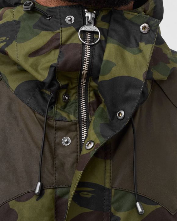 Barbour Barbour x Bape Camo Bedale Snowboard Jacket Multi | BSTN Store