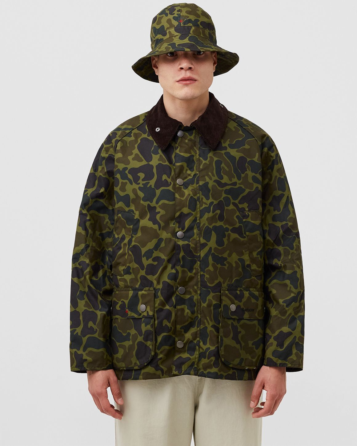 BARBOUR ビデイル Noah camo Sサイズ ジャケット BEDALE
