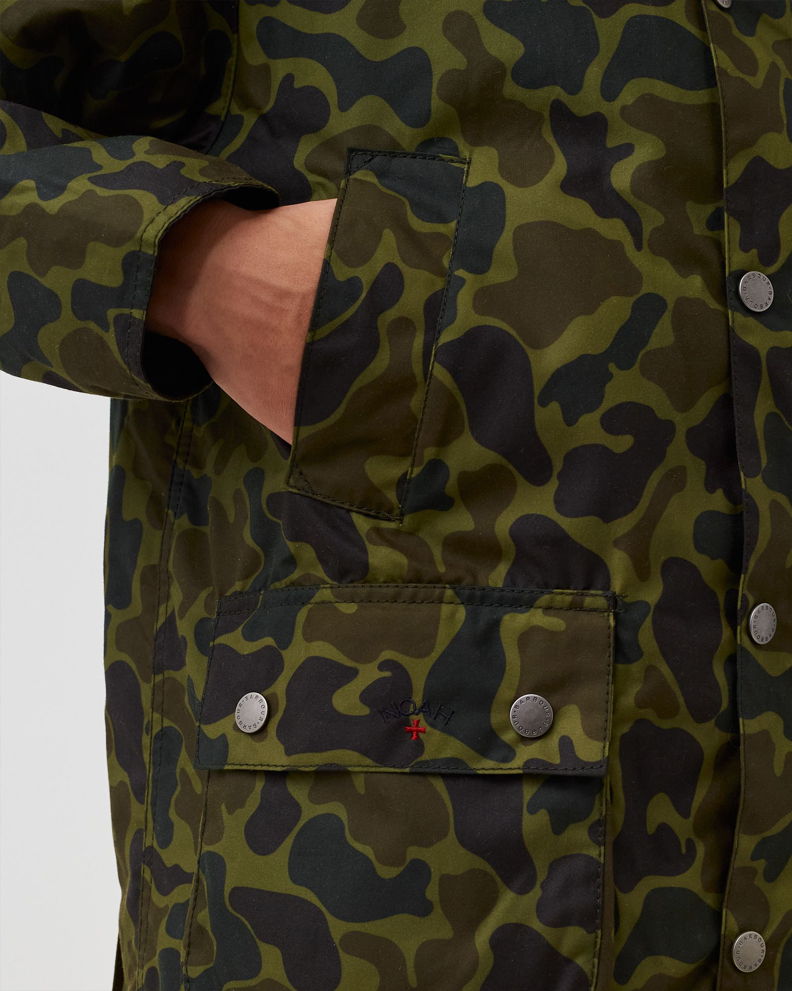 Barbour x NOAH Wax Camo