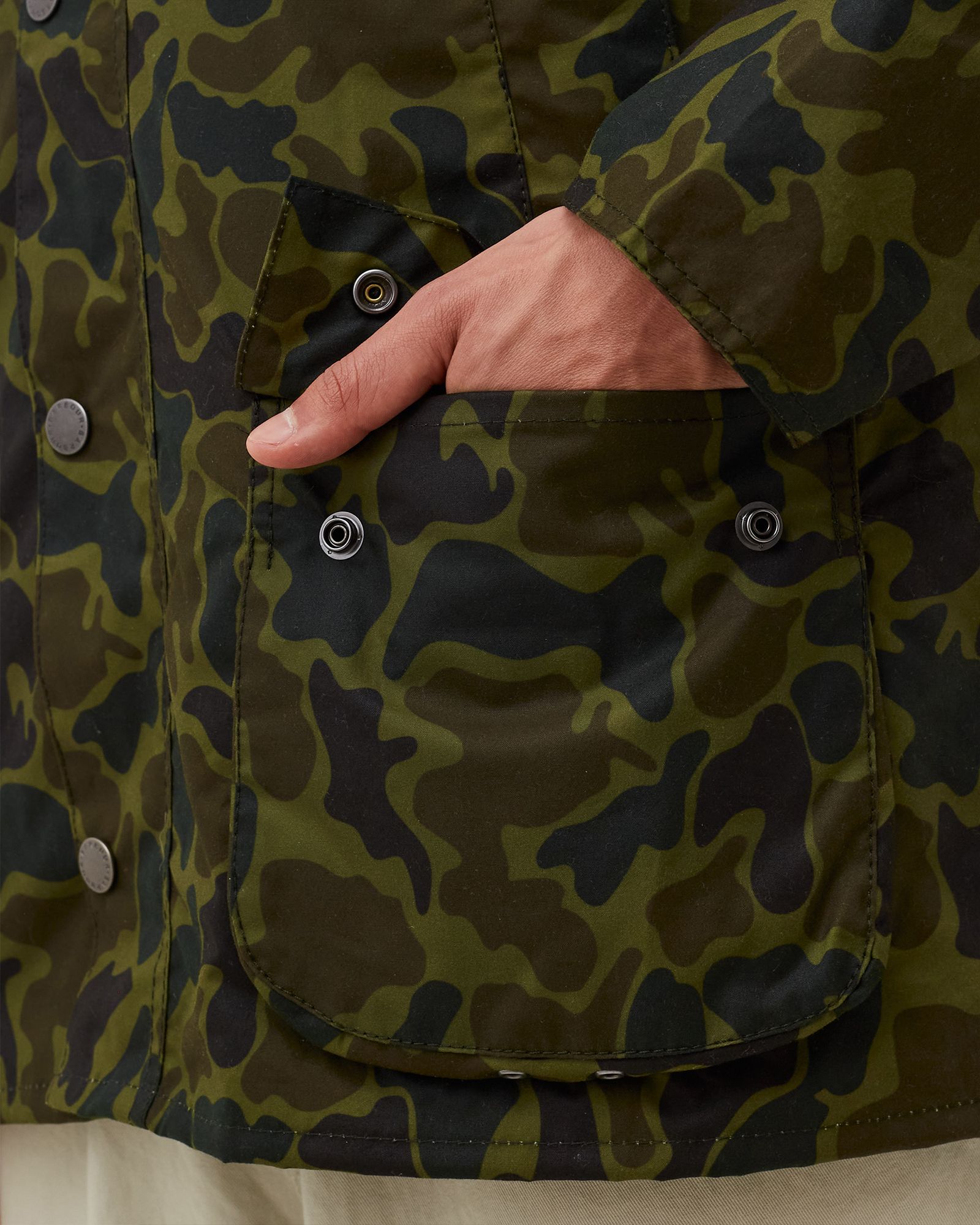 Barbour x NOAH Wax Camo