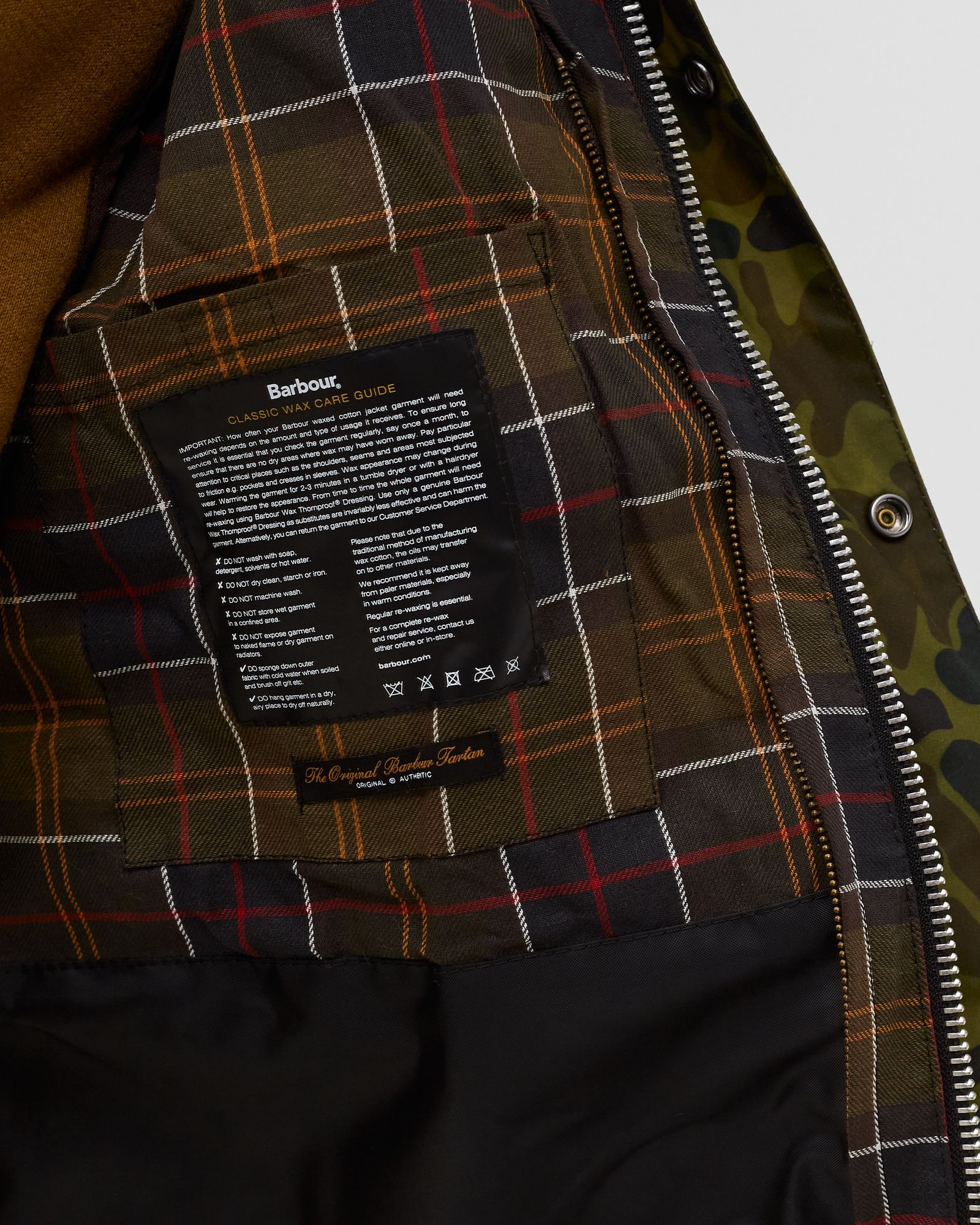 Barbour x NOAH Wax Camo