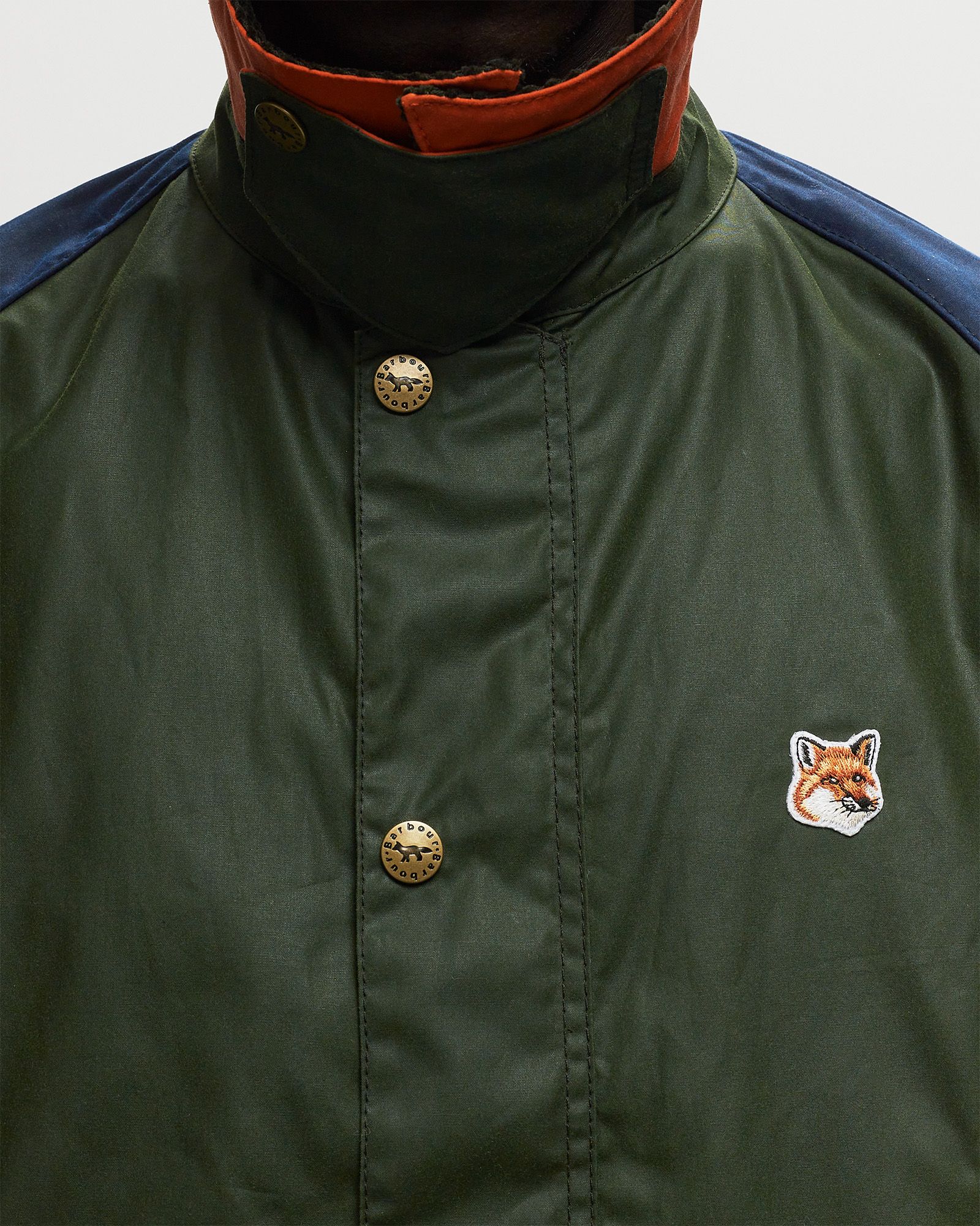 希少　Barbour✖️Maison kitsune ビューフォートジャケット 中古・古着通販】Barbour (バブアー) maison kitsune (メゾン