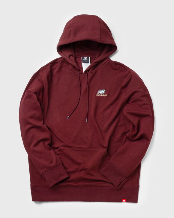 Burgundy new balance online hoodie