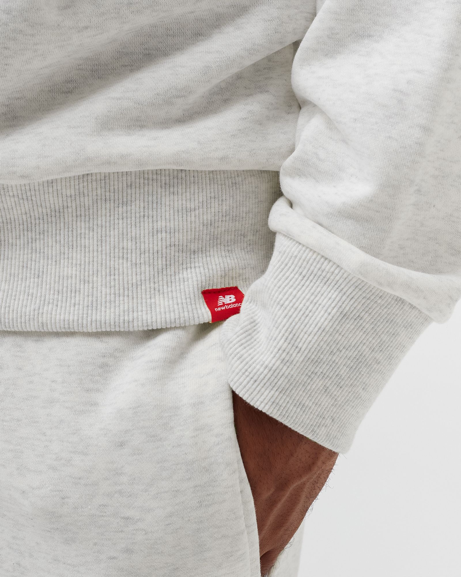 New Balance ESSENTIALs ATHLETIC CLUB CREWNECK Grey | BSTN Store