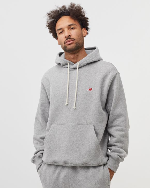 New Balance Made in USA Hoodie Grey - ATHLETIC GREY