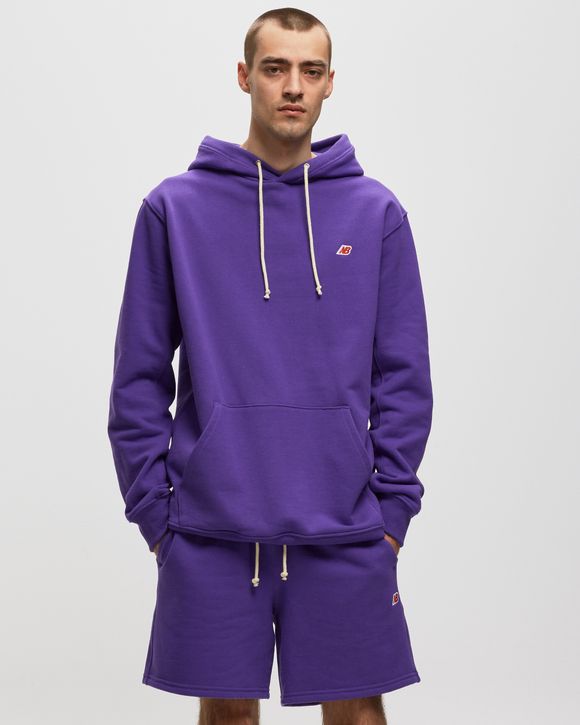 HOODIE M2 FULL ZIP BLACK/PURPLE