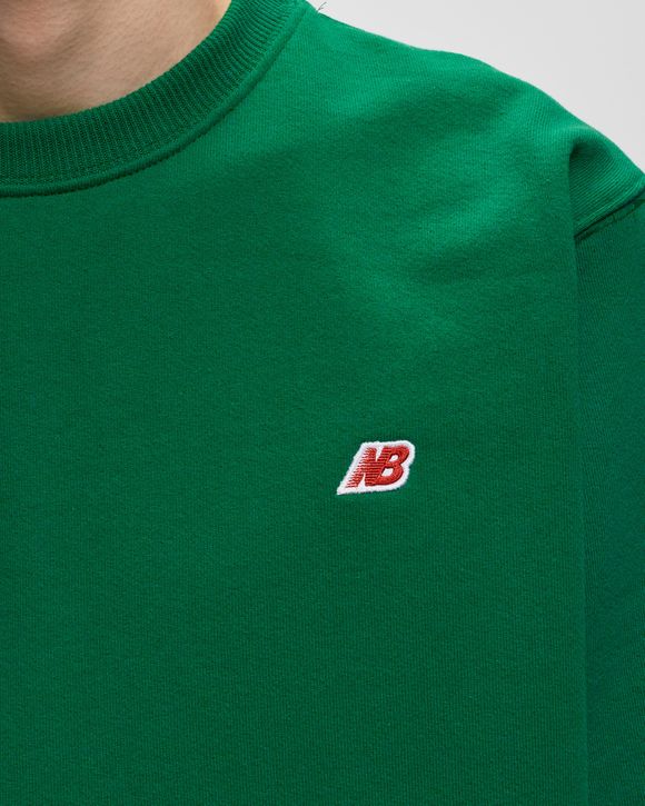 New Balance Made in USA Crew Sweatshirt Green - CLASSICP