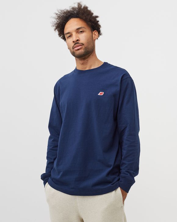 New Balance Made in USA Long Sleeve Tee Blue | BSTN Store