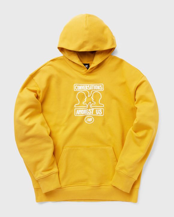 New Balance Joe freshgoods x New Balance Conversations Amongst Us Hoodie  Yellow - Grey