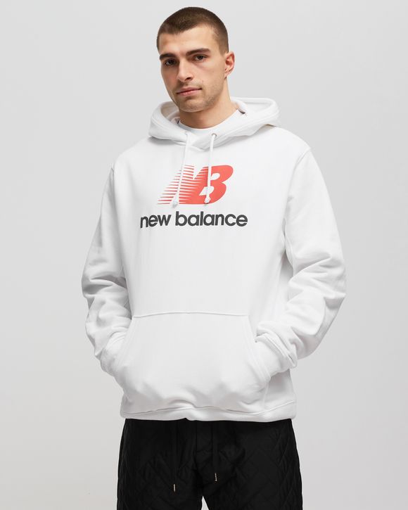 White new balance hoodie sale