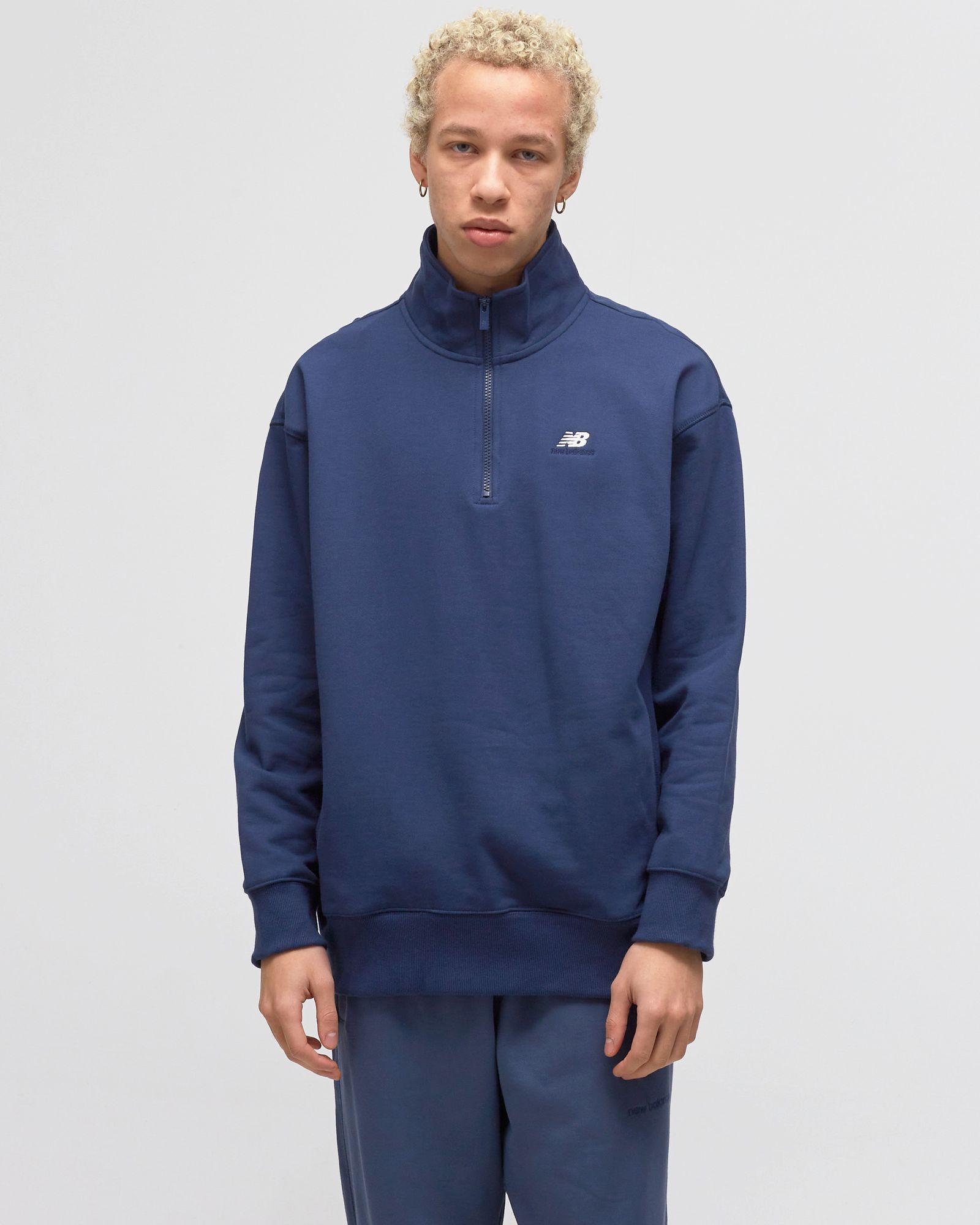 Athletics 90's 1/4 Zip Mock Sweatshirt