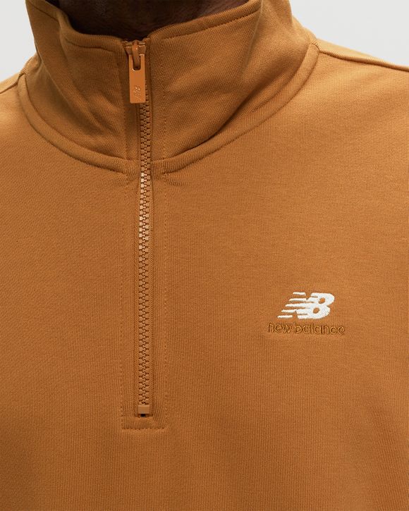 New Balance Athletics Remastered Graphic French Terry Hoodie Brown