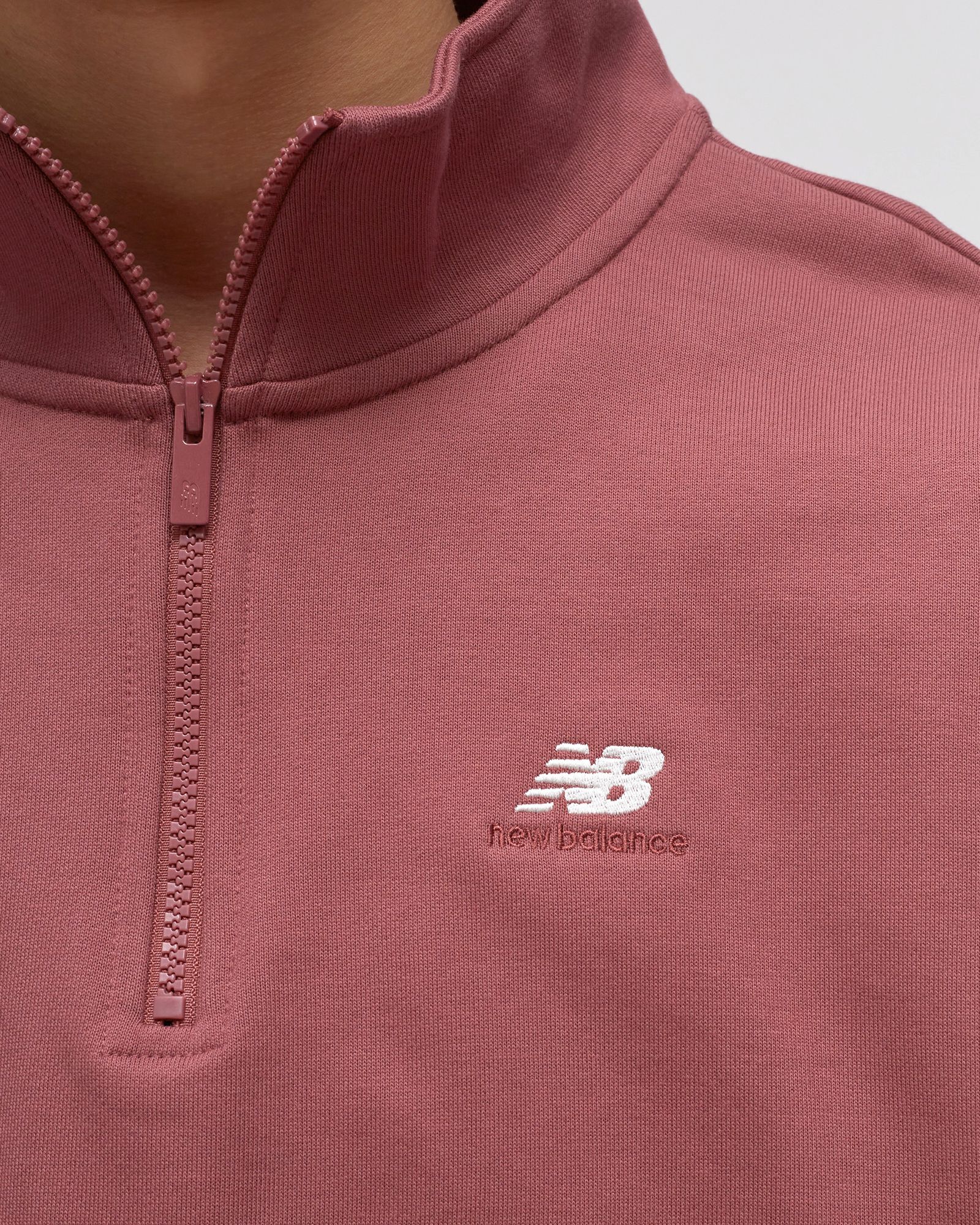 Athletics 90's 1/4 Zip Mock Sweatshirt