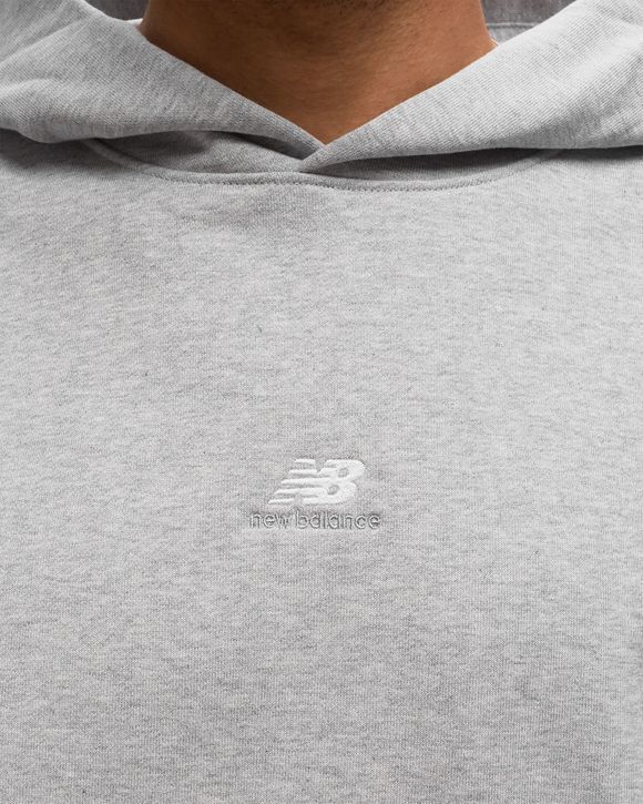 New Balance Athletics Remastered Graphic French Terry Hoodie Grey