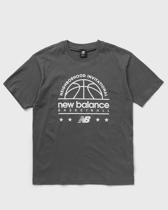 New Balance NB Hoops Invitational Tee Grey BSTN Store