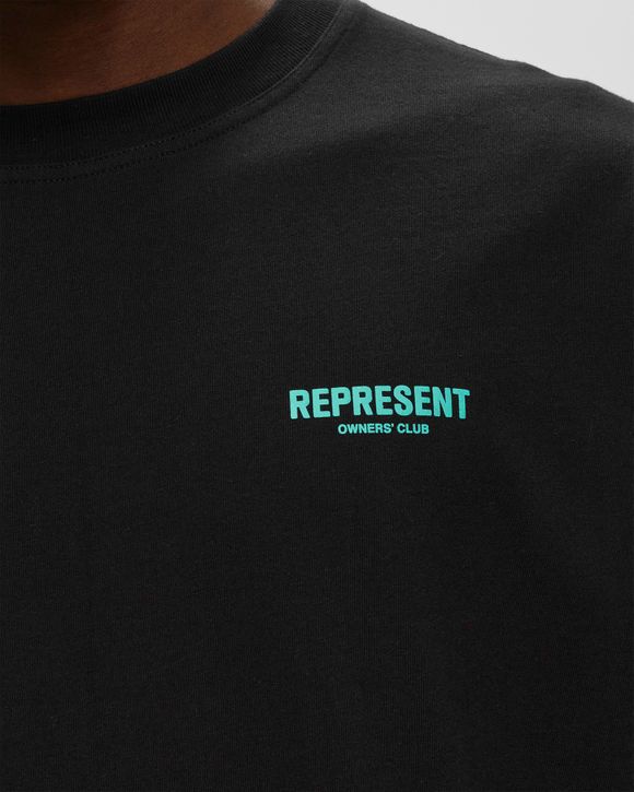 Represent EXCLUSIVE BSTN X REPRESENT OWNERS CLUB TEE Black | BSTN