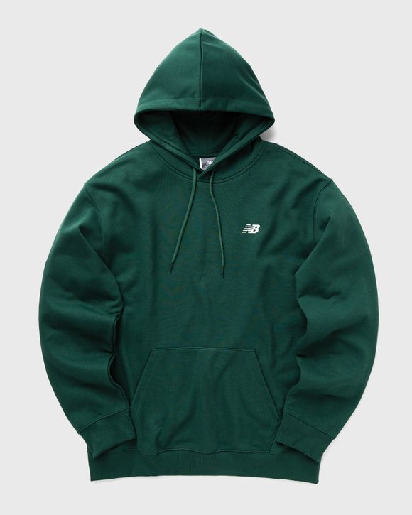 New Balance Sport Essentials Small Logo French Terry Hoodie Green