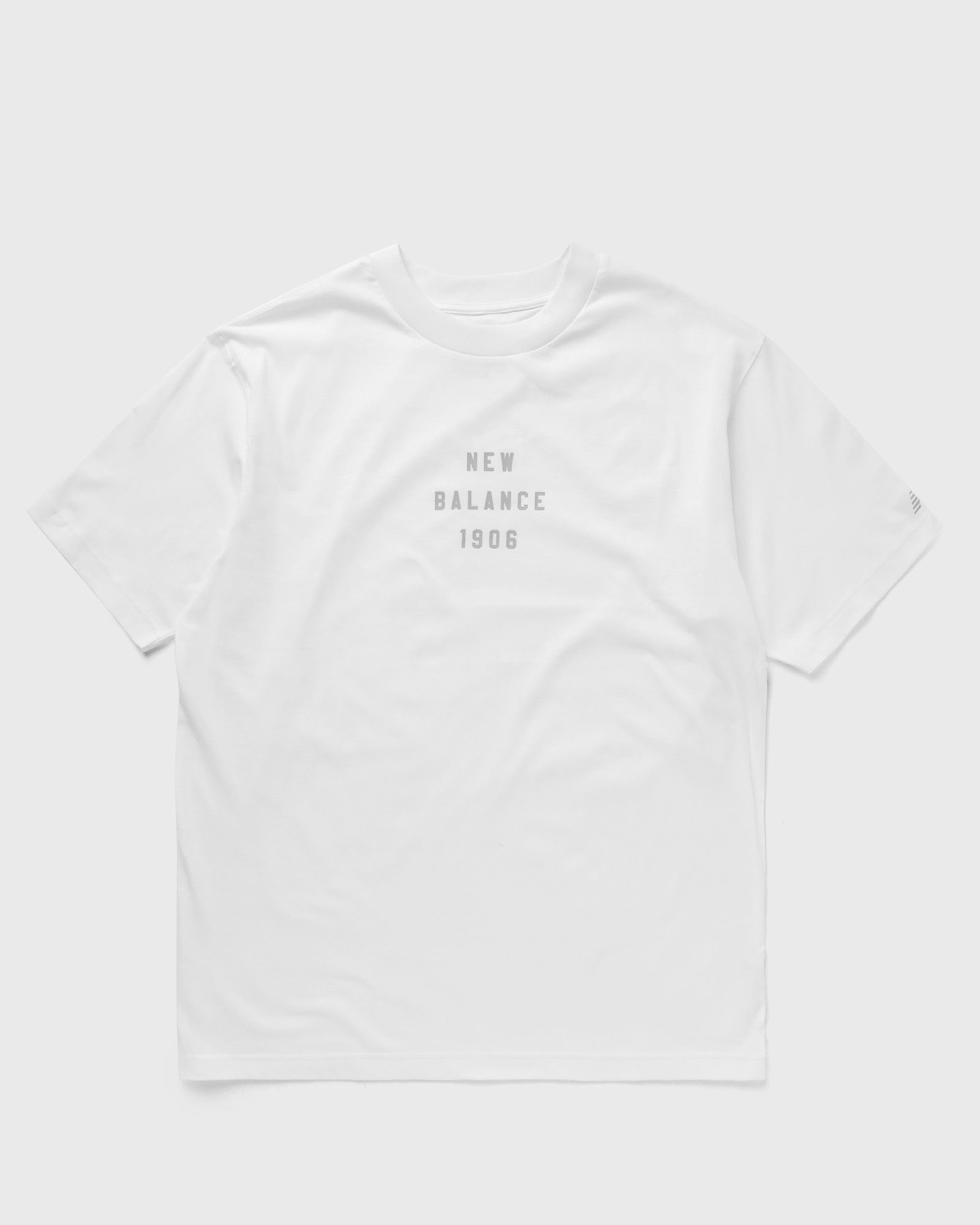 New Balance - graphic t-shirt men shortsleeves white in größe:l