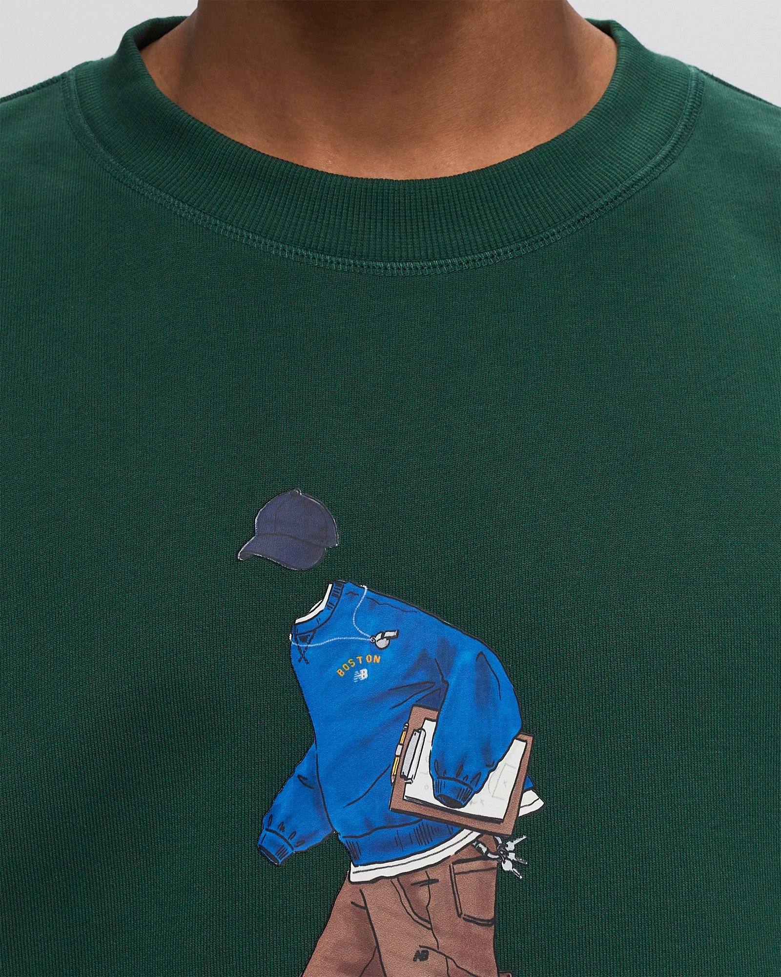 Athletics Sport Style Relaxed Crew