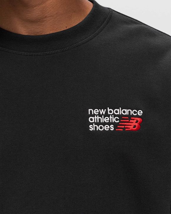 New Balance Athletics Premium Logo Crew Black | BSTN Store